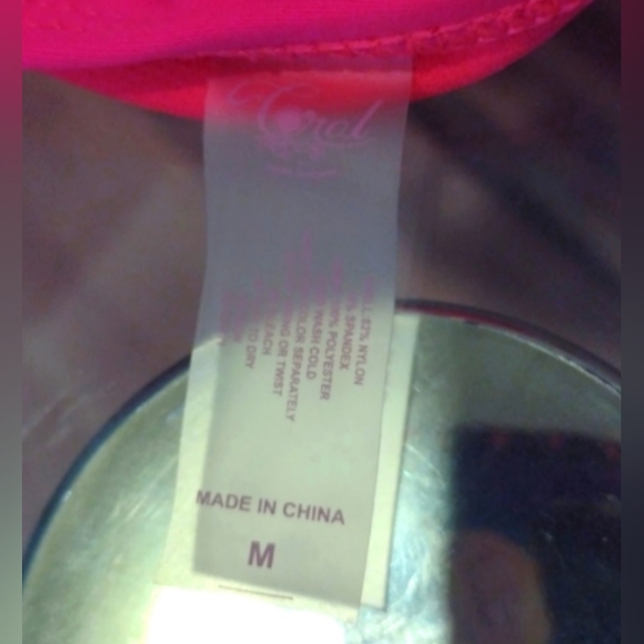 Neon Pink Swim Suit Bikini Set - Picture 8 of 12